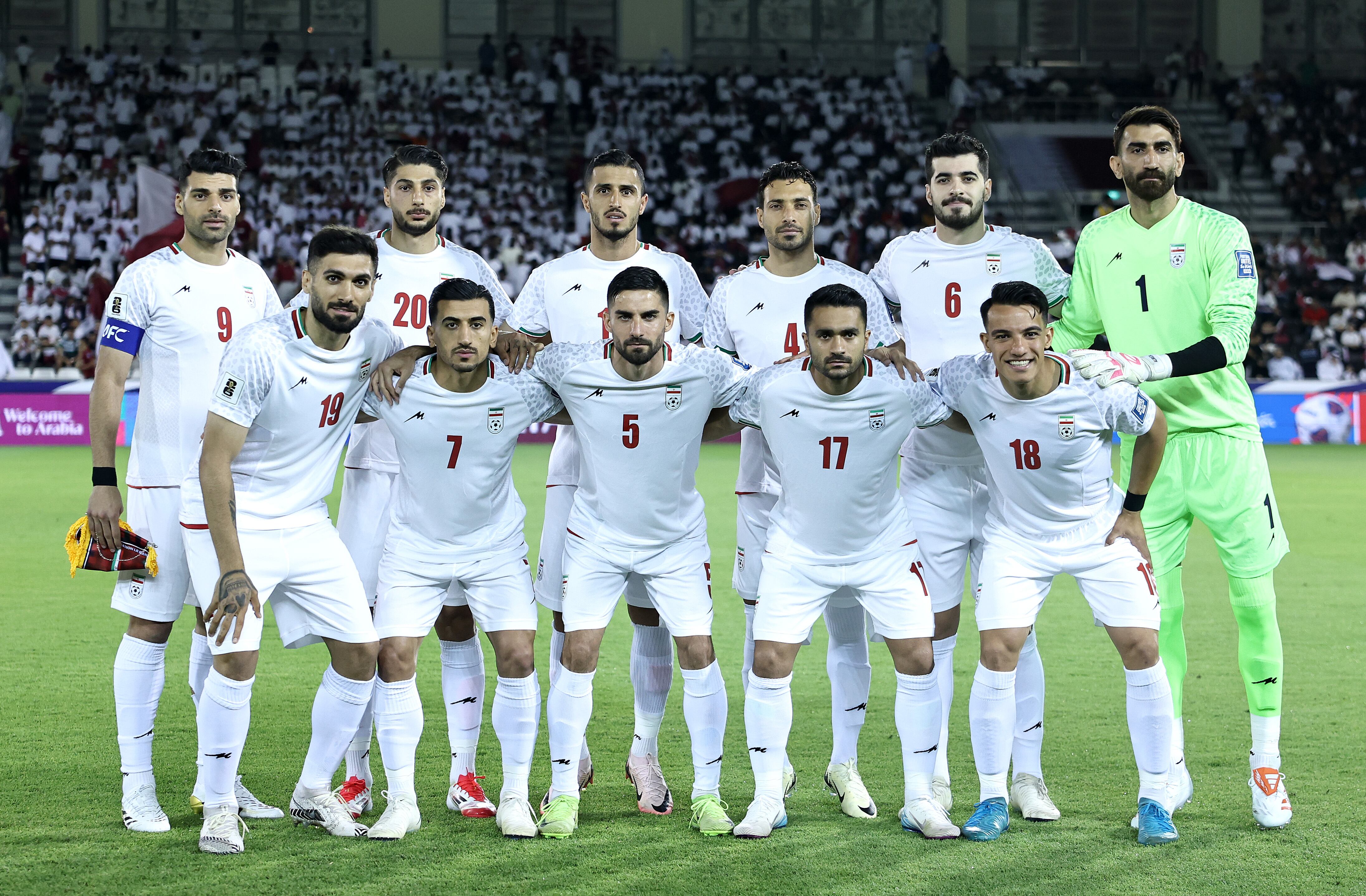 Selección Irán en las Eliminatorias de Asia.