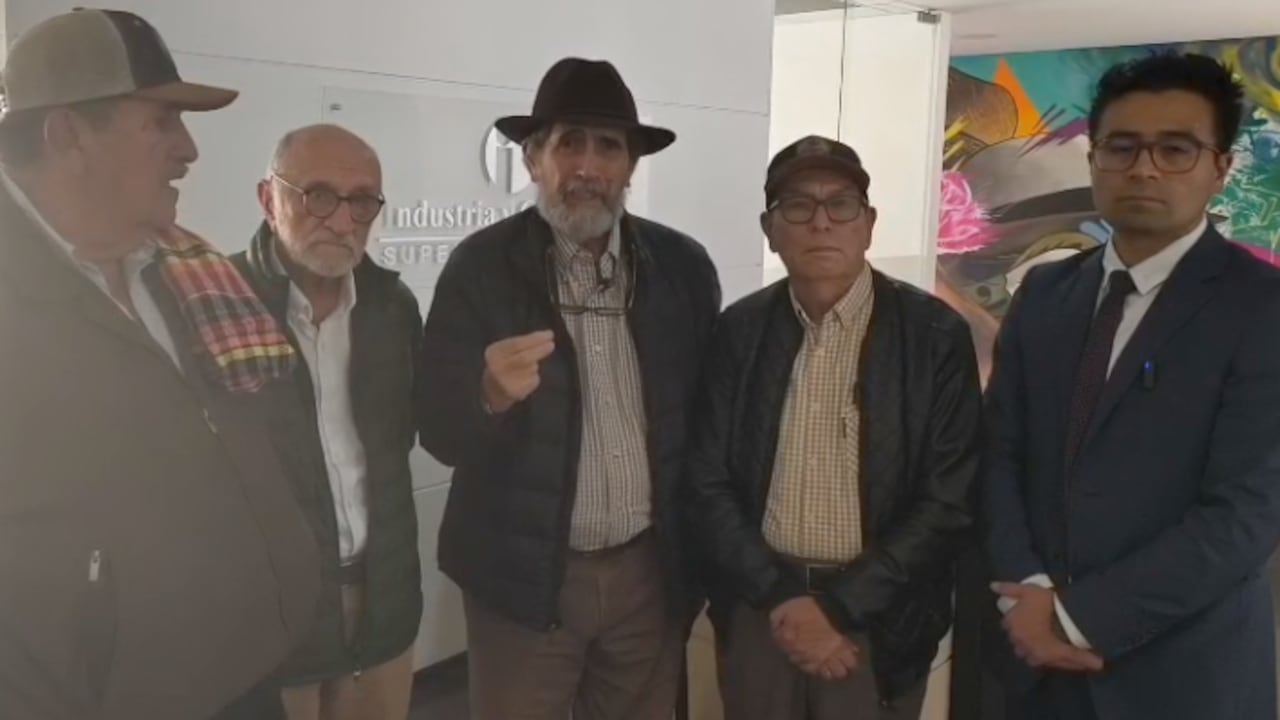 Voceros de Dignidad Arrocero llegaron este martes 12 de agosto a la Superintendencia de Industria.