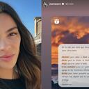 La expareja de Dani Alves publicó un par de historias con pullas contra él. (Instagram: @joanasanz).