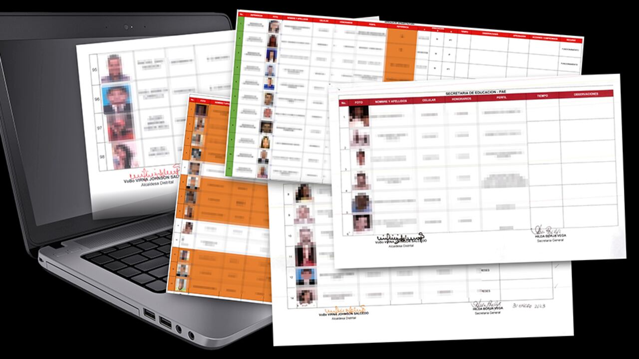 SEMANA tuvo acceso a más de 50 tablas de Excel, coordinadas y creadas por la Secretaría General, en las que se detalla a quién le pertenece cada contratista, qué han hecho para apoyar a la administración públicamente y su desempeño en redes sociales para impulsar a Fuerza Ciudadana.
