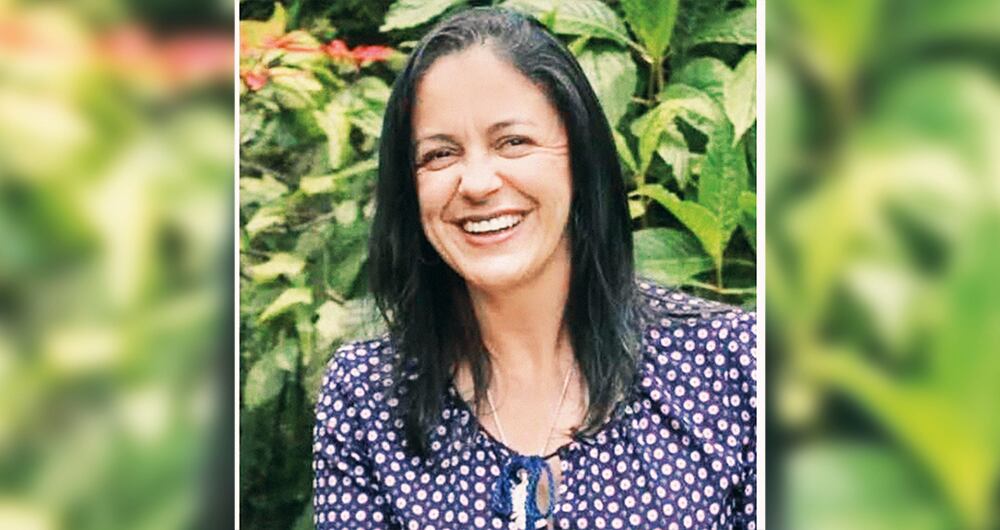 Silvana Guerrero forma parte de la delegación guerrillera y es la encargada de las comunicaciones.