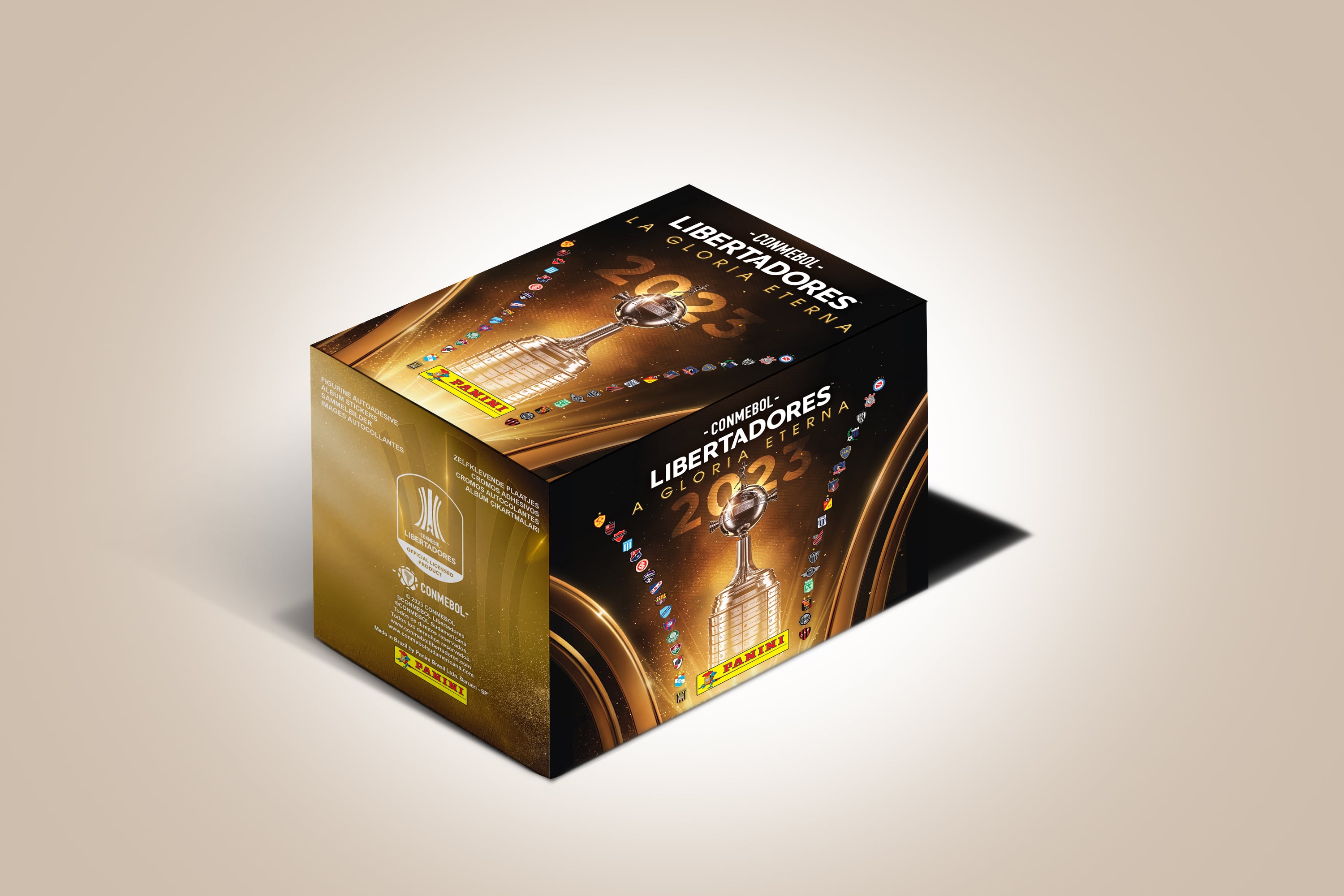 láminas del álbum de la Copa Libertadores