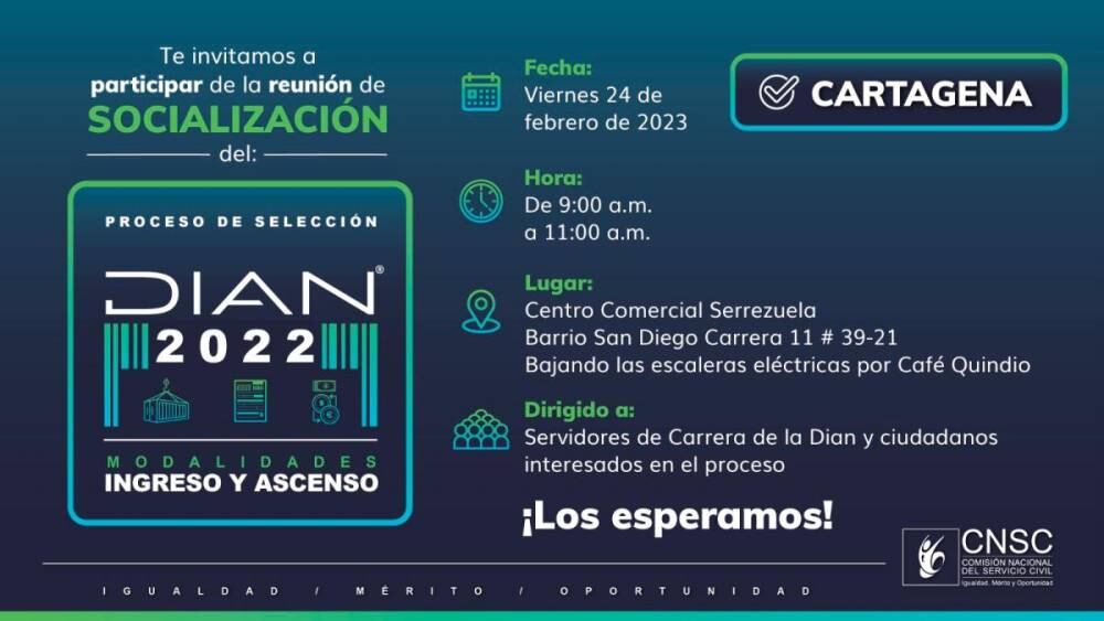 Vacantes de empleo para la Dian en Cartagena