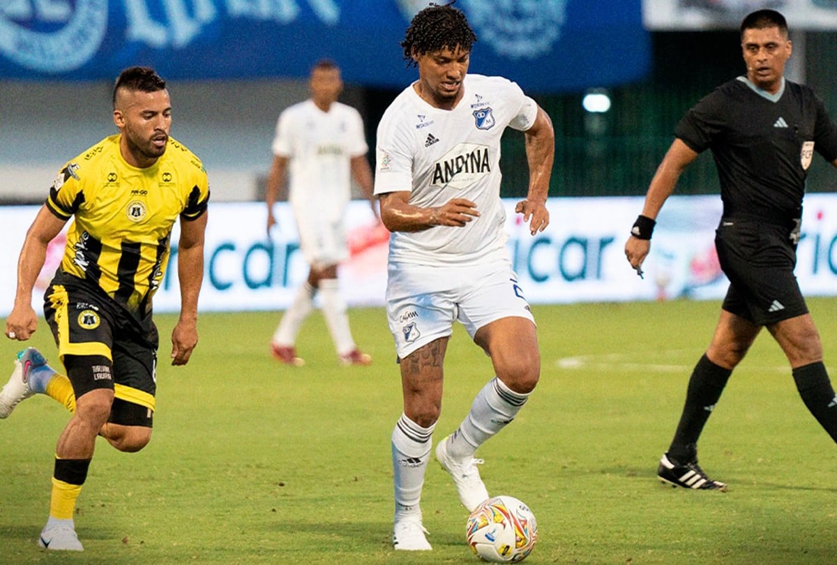 Juan Carlos Pereira, jugador de Millonarios.
