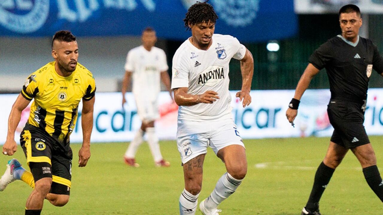 Juan Carlos Pereira, jugador de Millonarios.