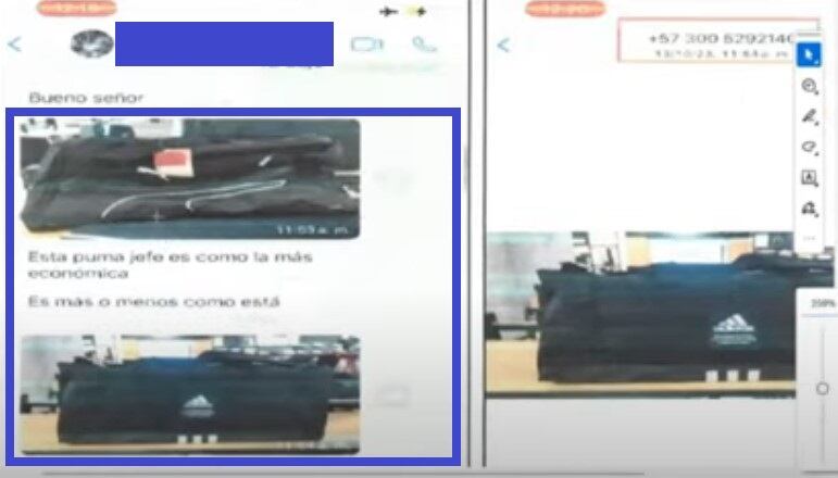 En estas maletas se habría trasladado el dinero al senador Iván Name.