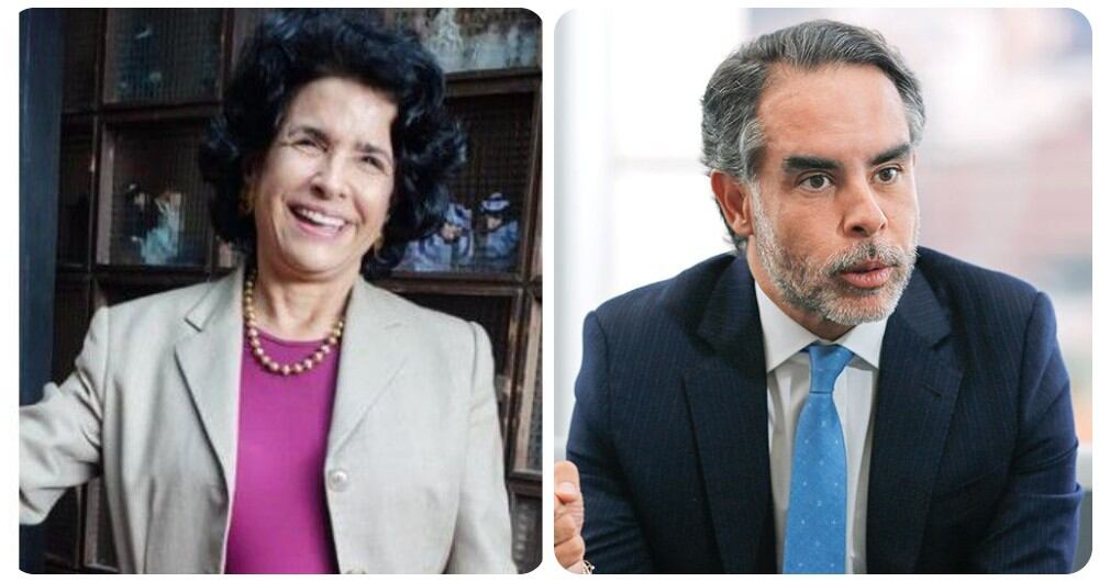 Adelina Covo y Armando Benedetti.