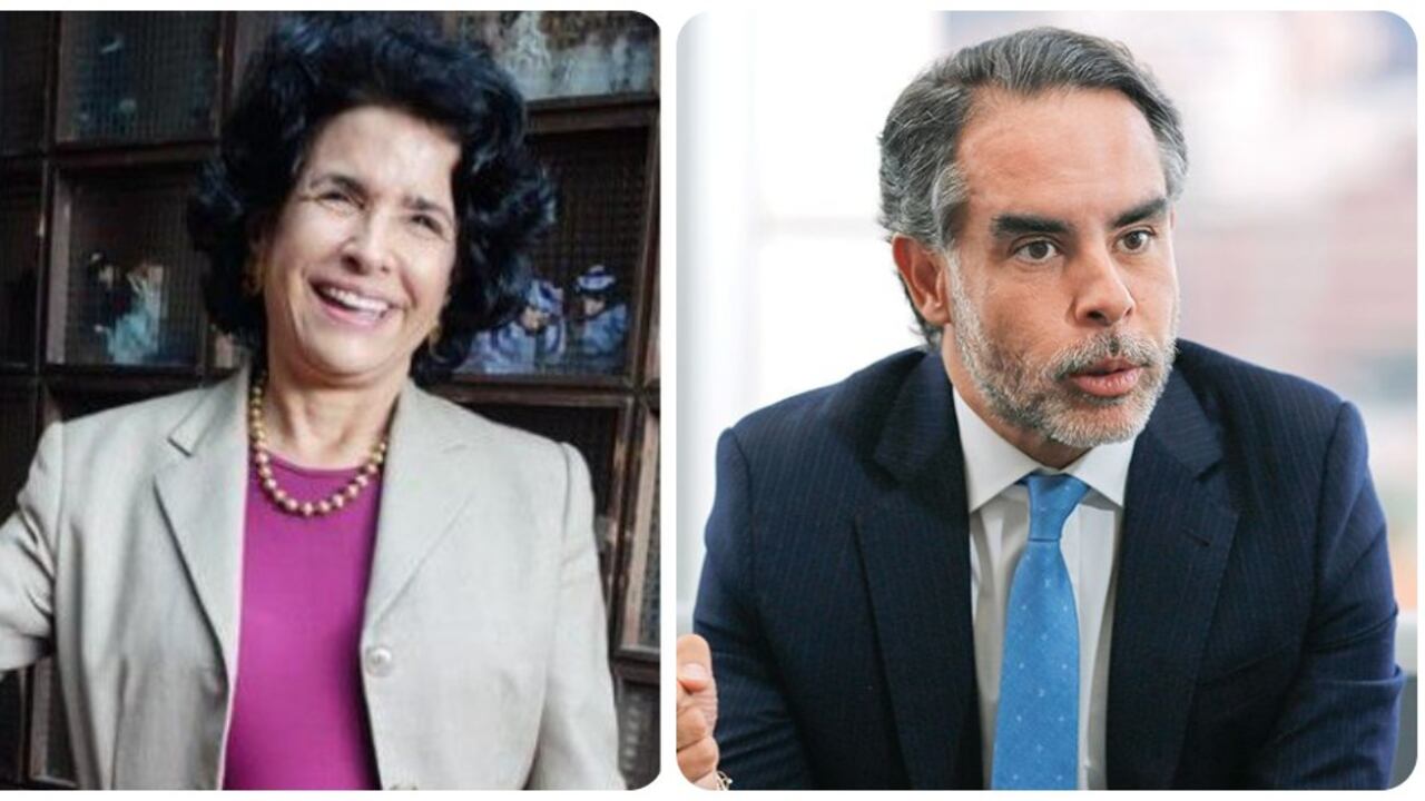 Adelina Covo y Armando Benedetti.