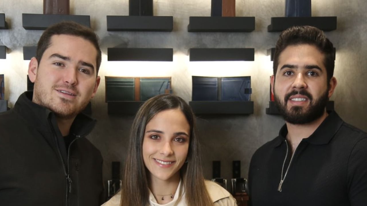 Martín Carvajal, Sara Marín y Salomón Hakim, cofundadores de Lazo