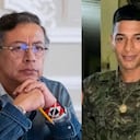 Gustavo Petro y alias Bendito Menor.