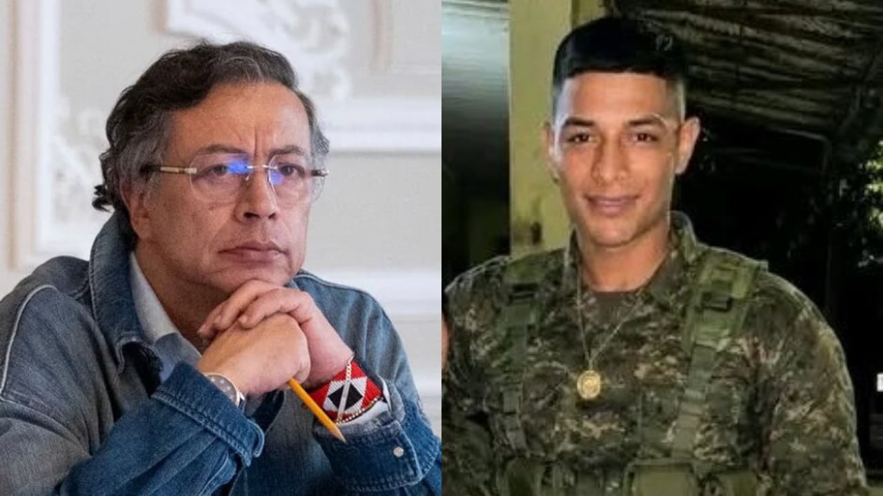 Gustavo Petro y alias Bendito Menor.