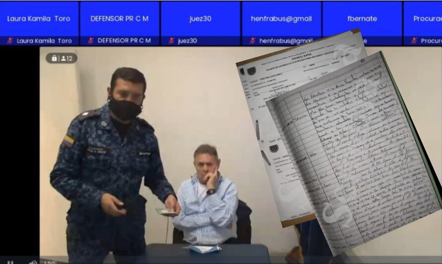 SEMANA conoció los soportes que dejó el Inpec luego de incautar unas gafas - grabadoras a los abogados de Carlos Mattos.