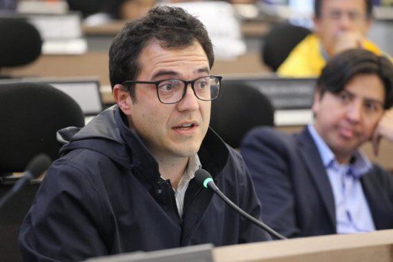 Diego Laserna, concejal de Bogotá