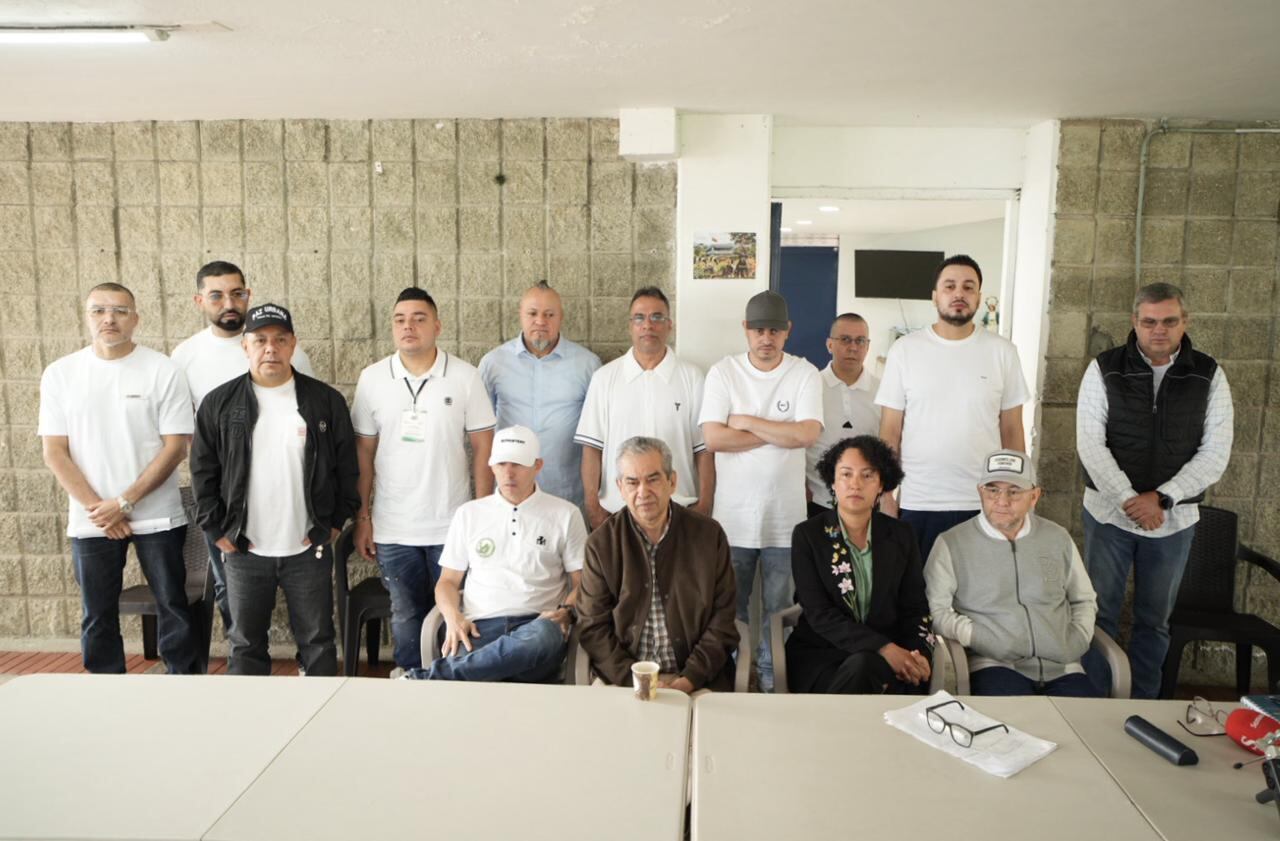 rueda de prensa del Espacio de Conversación Sociojurídico de Medellín y el Valle de Aburrá