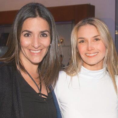 Lina Arbeláez y Carol Gómez.