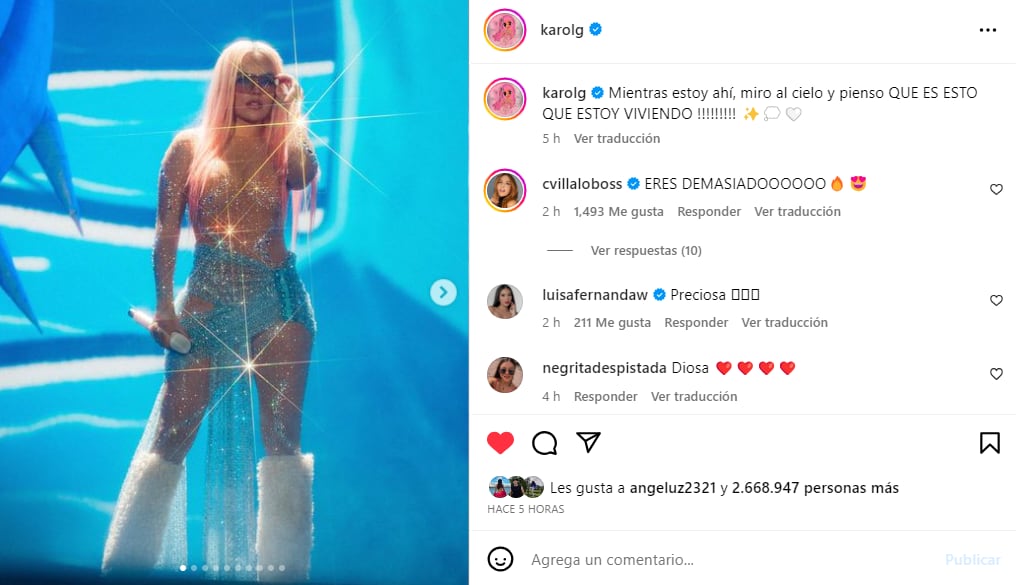 Foto: Instagram @karolg.