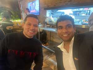 Reunión entre David Racero y Andrés Calle.