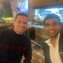 Reunión entre David Racero y Andrés Calle.