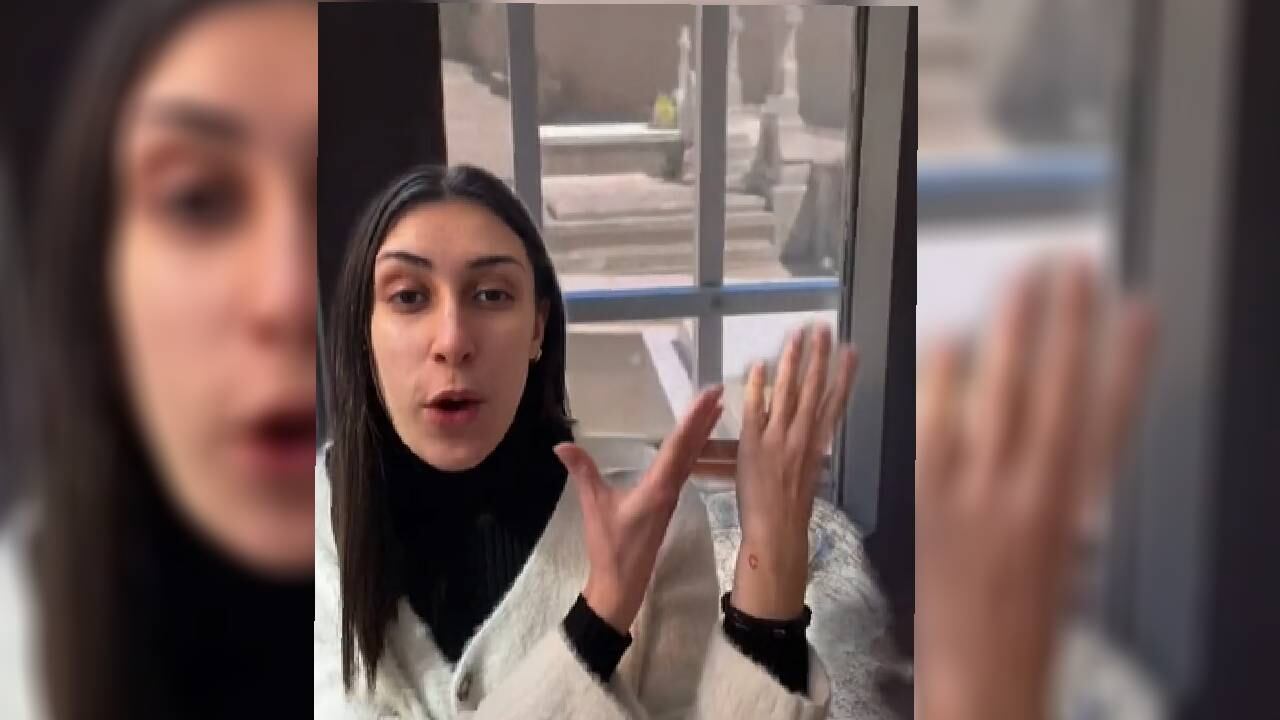 La joven respondió por qué su familia no se muda de allí.