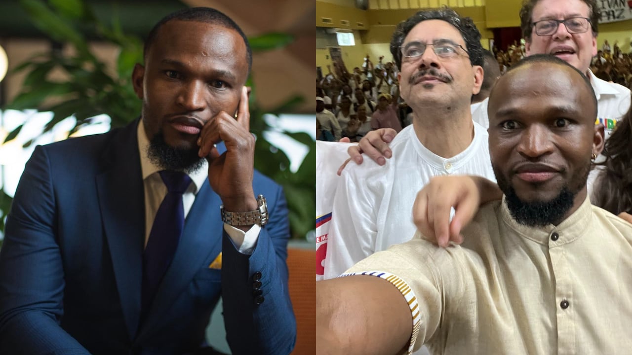 Alí Bantú Ashanti, coordinador nacional de escrutinio de la campaña de Iván Cepeda.