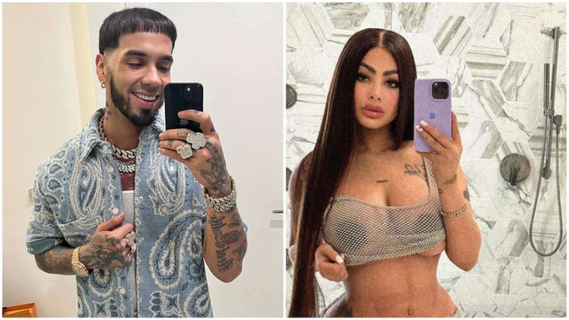 Anuel habría mostrado a su nueva novia en el cumpleaños de Yailin, su ex - Semana