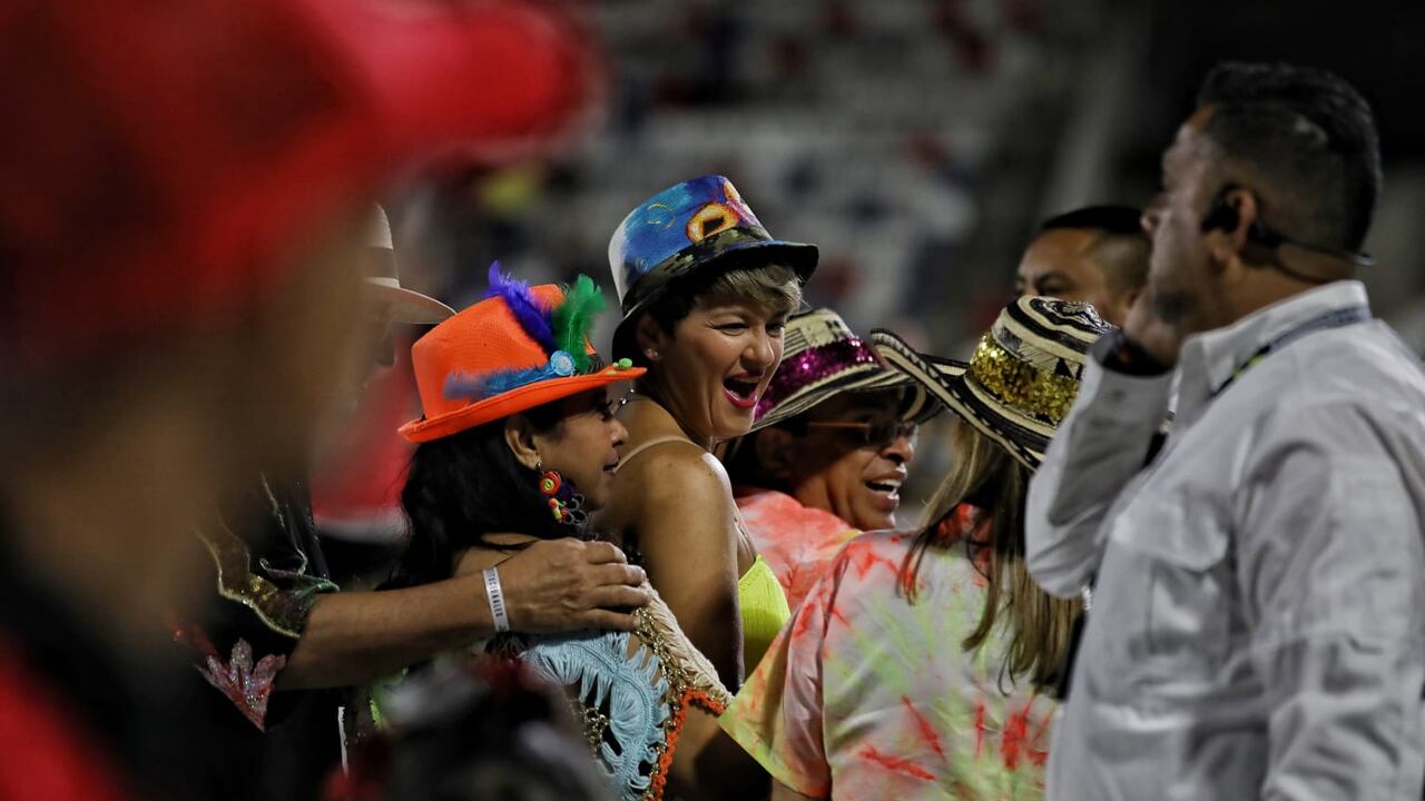 La primera dama de Colombia estuvo presente en la coronación de los reyes.