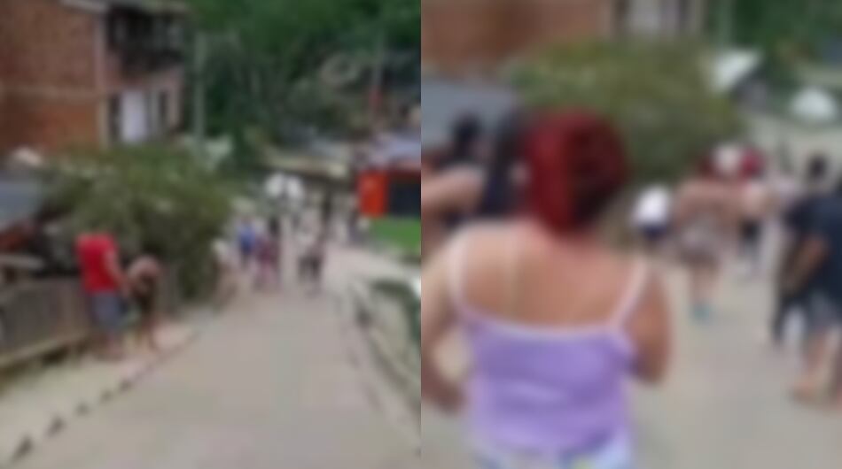 Caso de aparente justicia por mano propia en Medellín.