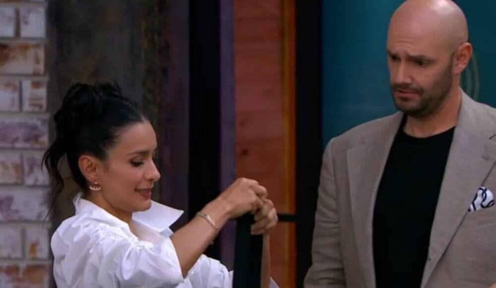 La actriz quedó en riesgo por el chorizo que preparó.