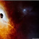 El cuásar descubierto no solo es el más brillante de su clase, también es el objeto más luminoso jamás observado. El agujero negro de este cuásar crece en masa el equivalente a un Sol al día, lo que lo convierte en el agujero negro más rápido de crecimiento hasta ahora