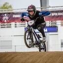 Gabriela Bolle, durante su participación en el evento de prueba de Paris 2024.