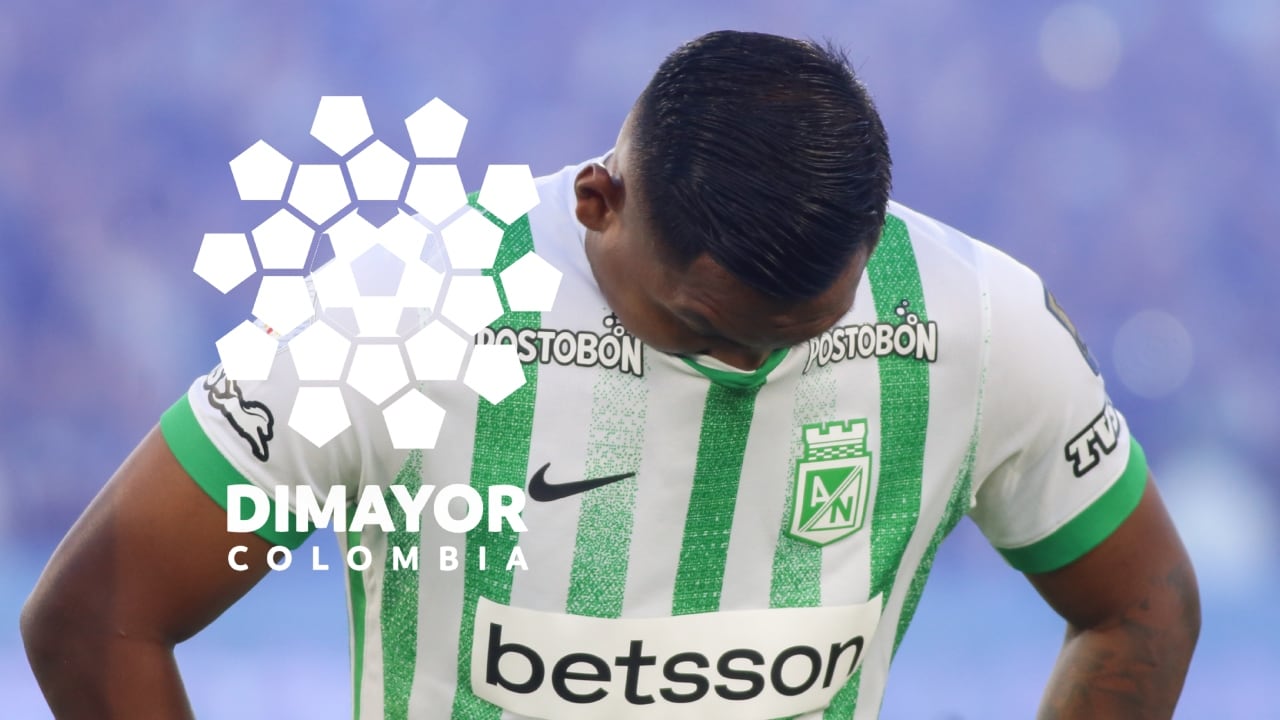 Alfredo Morelos, figura de Atlético Nacional.