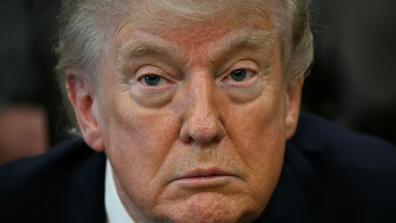 Donald Trump, presidente de Estados Unidos.