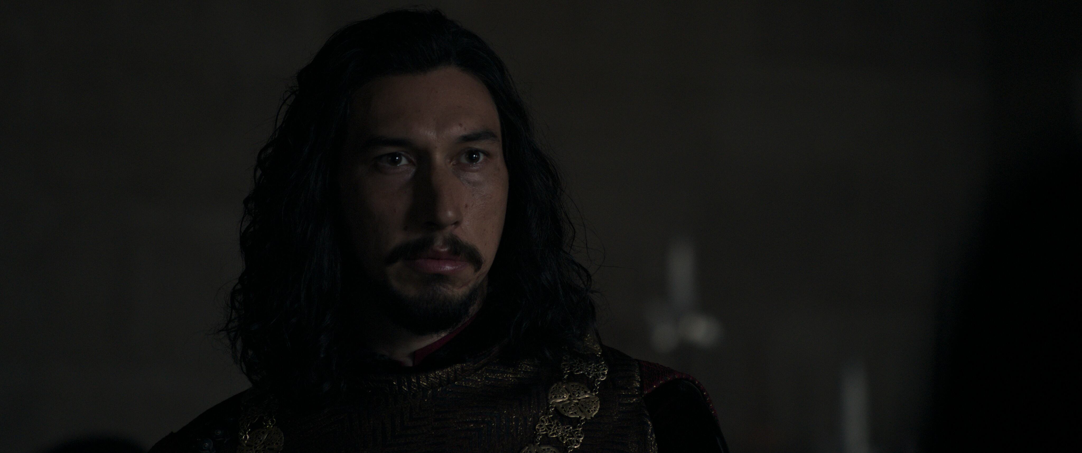 Adam Driver es Jacques LeGris en THE LAST DUEL.