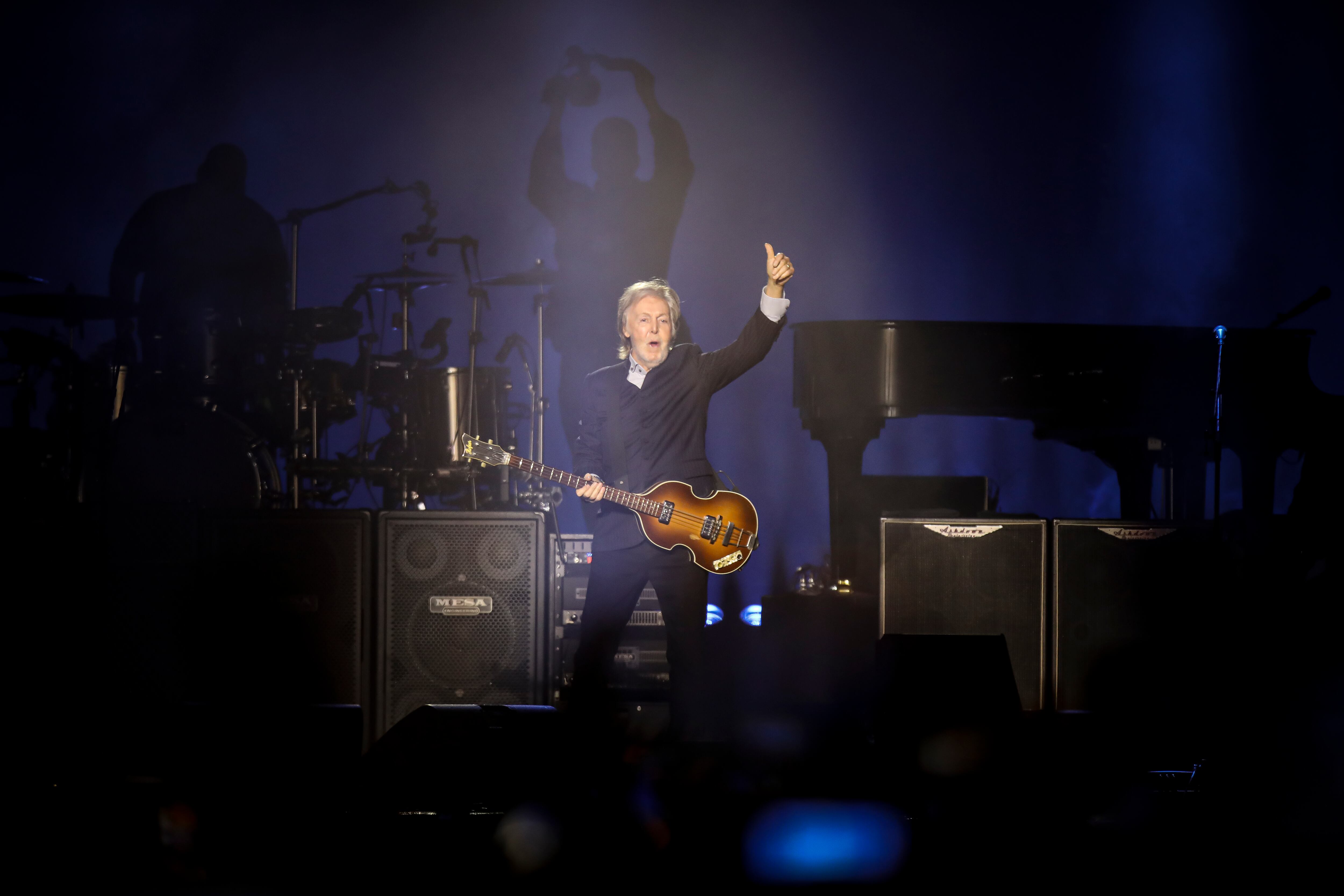 Paul McCartney en el Estadio El Campín de Bogotá, el 1 de noviembre de 2024. Fotos: Esteban Vega La-Rotta.