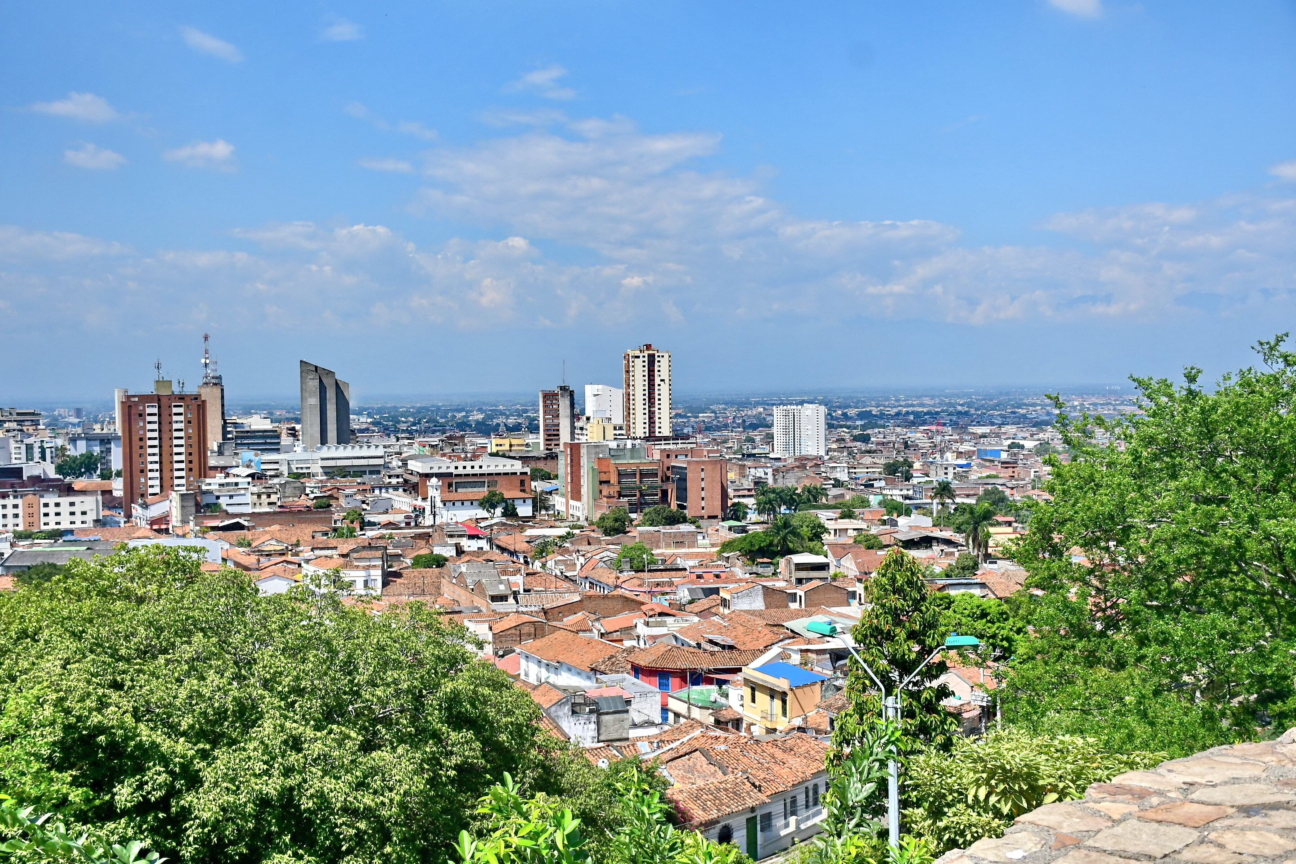 Panoramica de la ciudad de cali