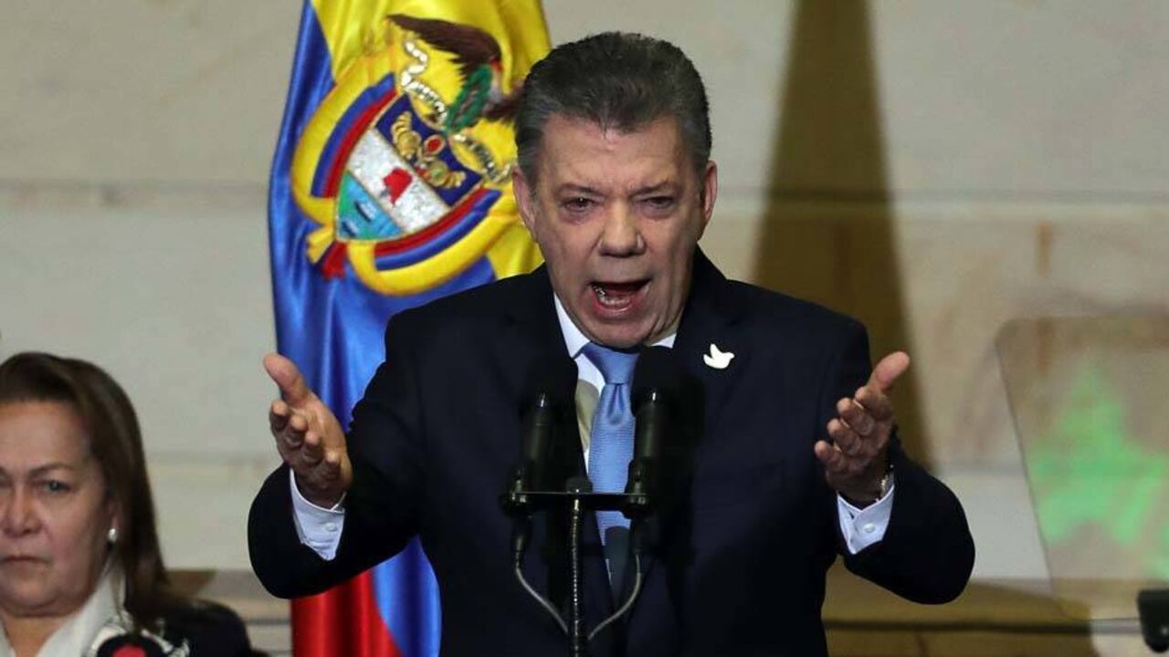 Juan Manuel Santos, presidente de Colombia