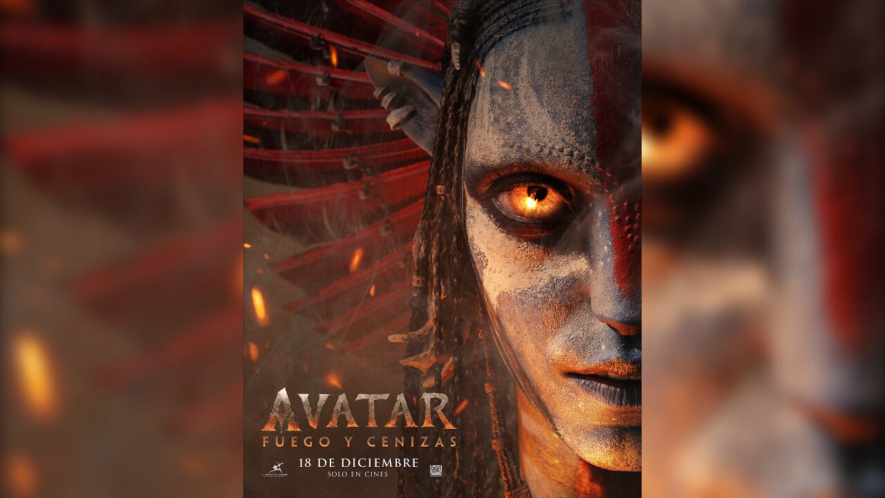 Avatar: fuego y cenizas - Avatar Fire and Ash - Póster oficial