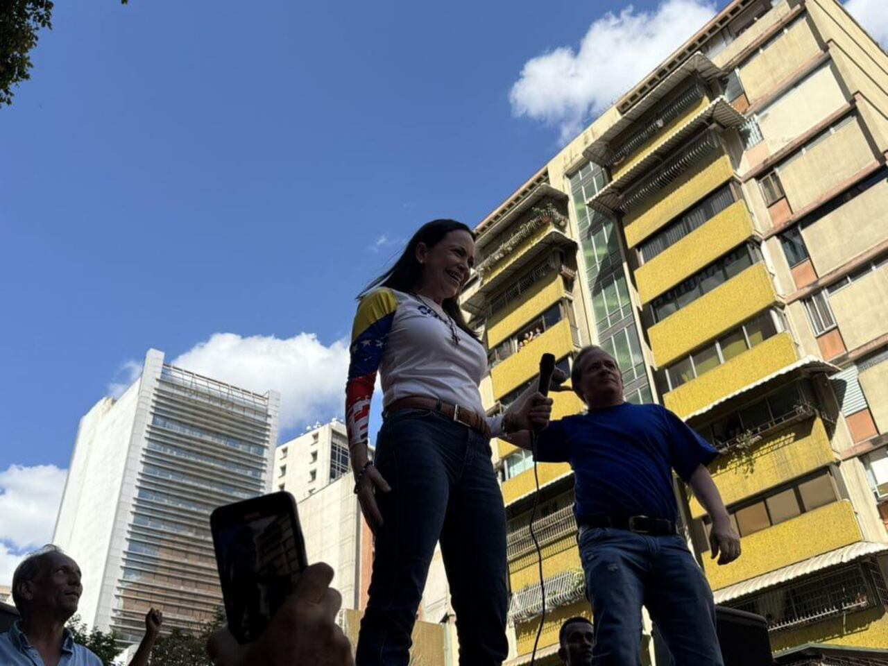 María Corina Machado en Caracas