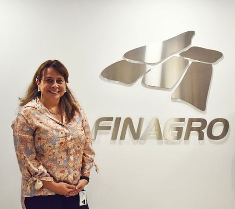 Ángela María Penagos, presidenta de
FINAGRO.