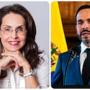 Viviane Morales y Abelardo De La Espriella.