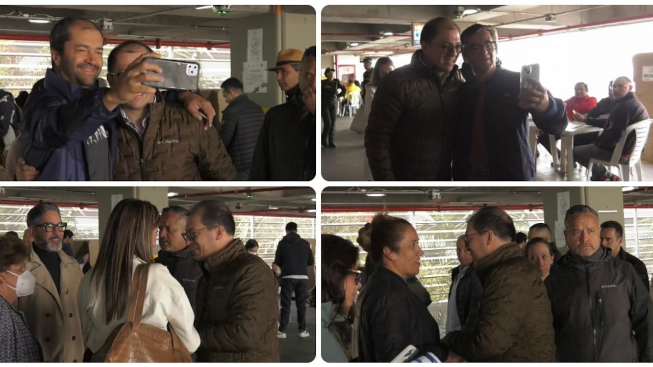 El fiscal general de la Nación Francisco Barbosa recibió halagos en Unicentro, en Bogotá.