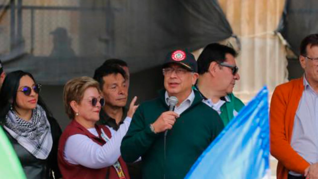 Discurso del Presidente Gustavo Petro en la plaza de Bolívar, 1 de mayo de 2024, Día del Trabajo.