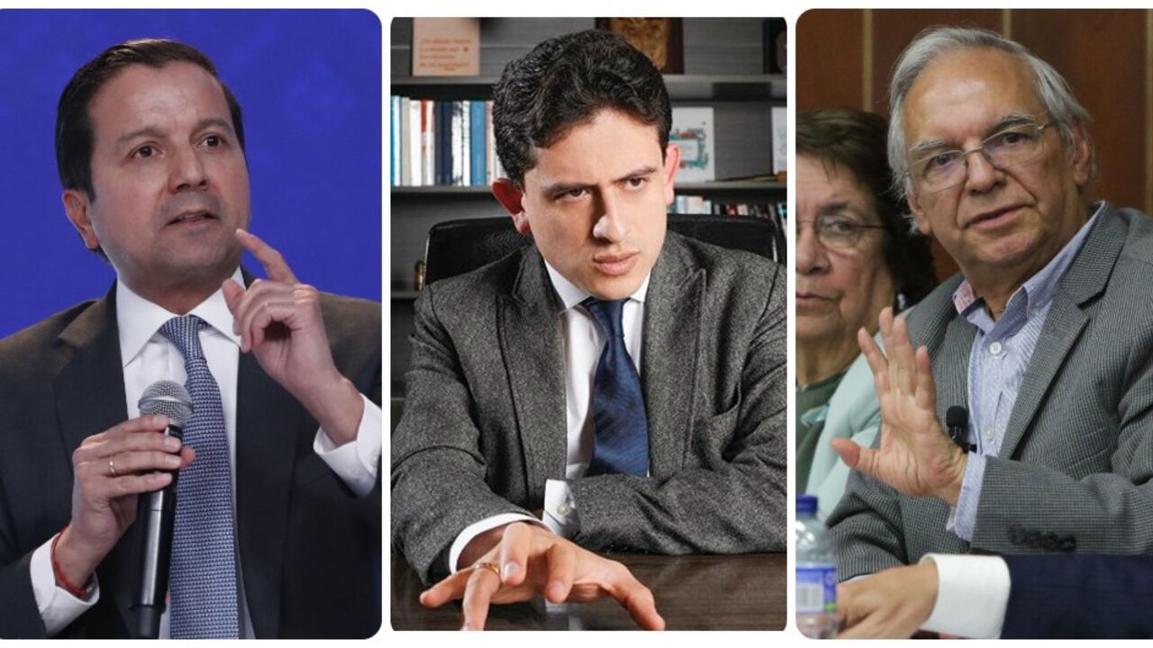 David Luna, Luis Carlos Reyes, Ricardo Bonilla.