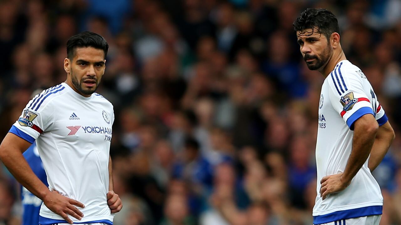 Falcao y Costa saben de sobra compartir juntos el frente de ataque