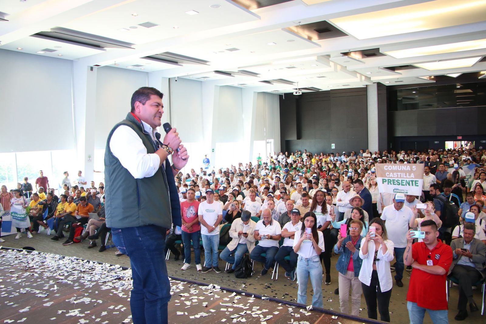 Juan Diego Gómez, candidato a la Gobernación de Antioquia.