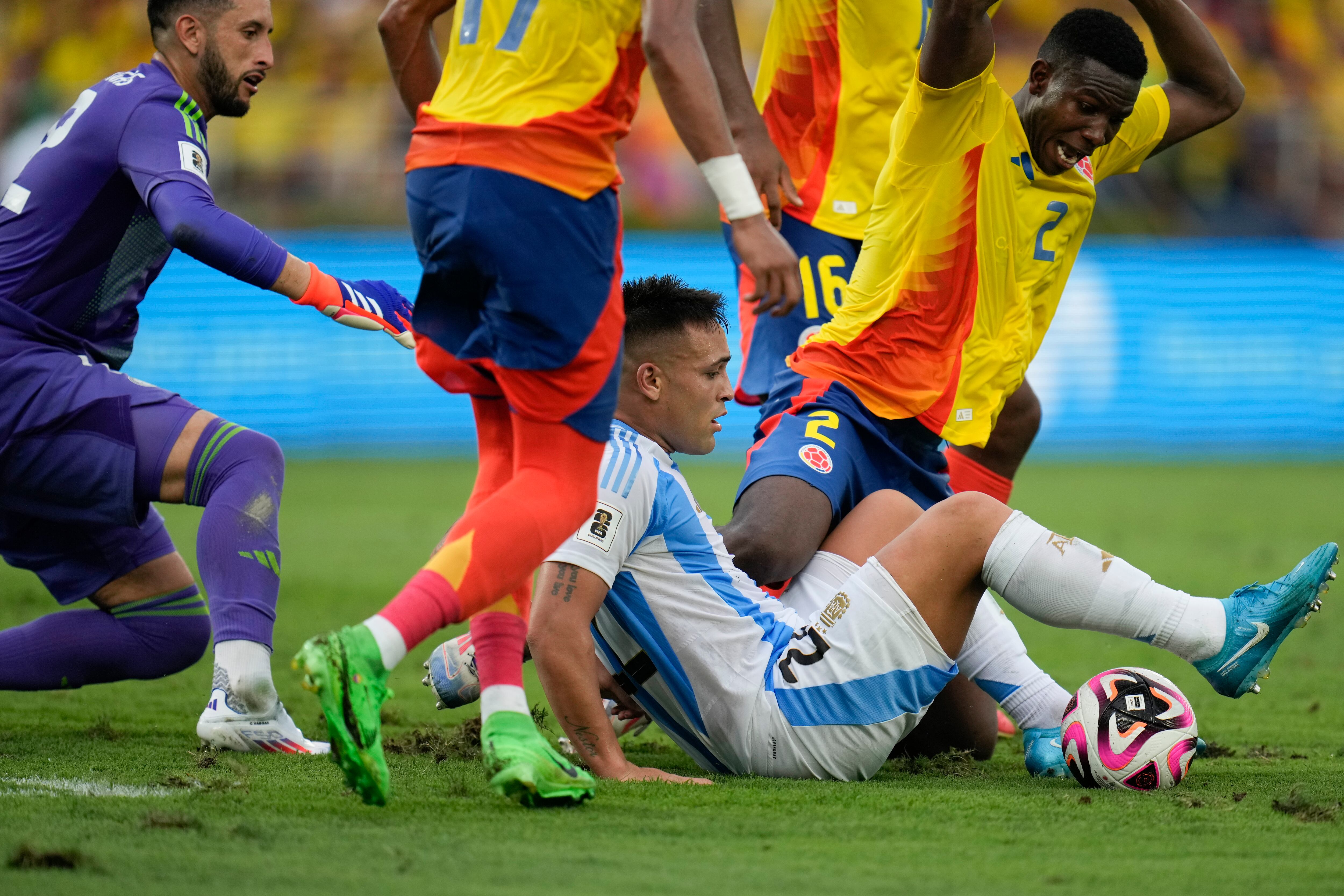 Eliminatorias mundial 2026 Colombia vs Argentina
