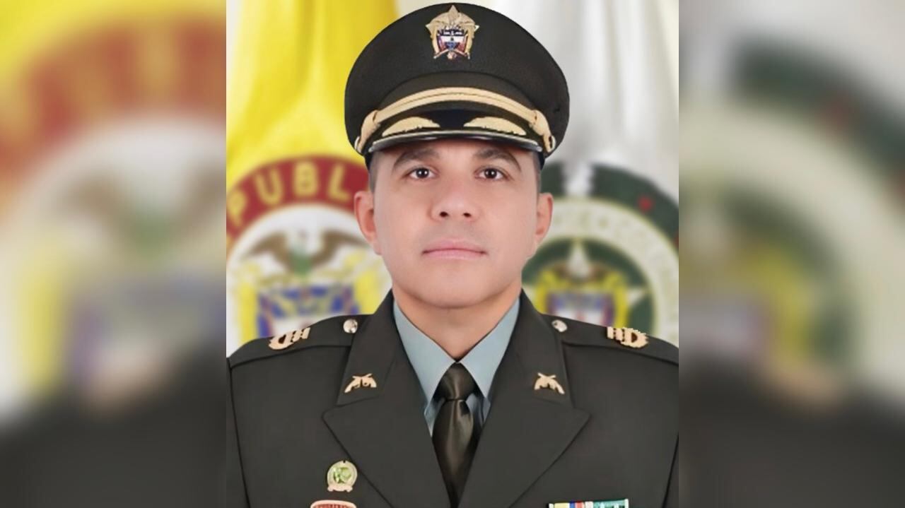 Coronel John Peña, nuevo comandante de la Policía del Atlántico.