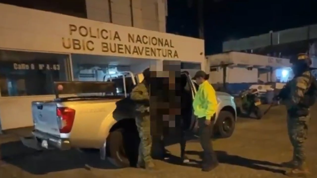 En Buenaventura capturaron a alias Pineda, cabecilla de zona de Los Shottas.