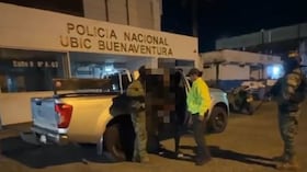En Buenaventura capturaron a alias Pineda, cabecilla de zona de Los Shottas.