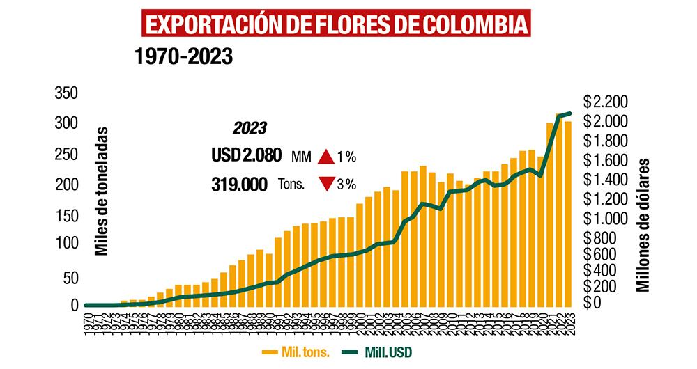 Cifras de exportación. 